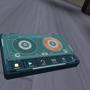 【VRChat／MA対応】Neon Beat Cassette Player｜フレンドと触って遊べるカセットプレイヤーギミック 缩略图 7