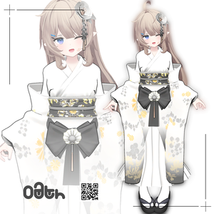 【ナユ対応】木瓜 - 振袖着物コーデセット/QUINCE KIMONO