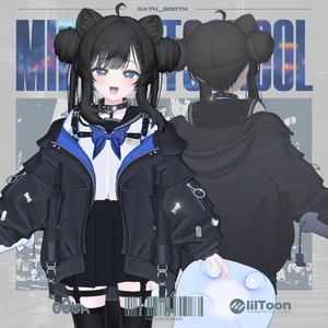 【複数アバター対応 3D衣装】ミッドナイトスクール / MIDNIGHT SCHOOL