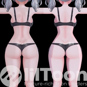 【無料/Free】アニメ調追加プリセットPureToonSkin【lilToon】 缩略图 4