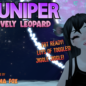 Juniper the Lively Leopard VRChat & VRM
