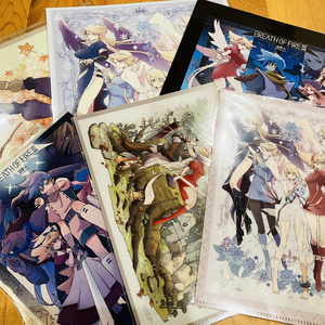 オリジナル】魔法少女ピュアリィ❤ラブ A4クリアファイル【エアコミケ3