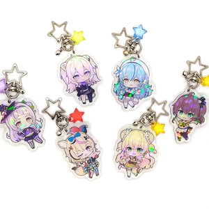 夏色まつり 登録50万人記念アクリルキーホルダー - ホロライブ