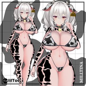 【8アバター対応】🐮MilkyMoo Spots🥛 缩略图 3