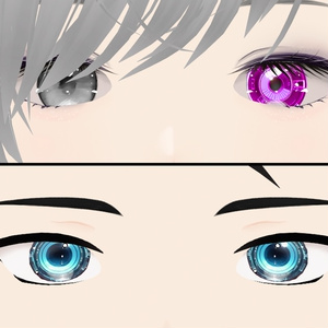 Vroid Technology Irises (Vroid) - テクノロジーアイリステクスチャ