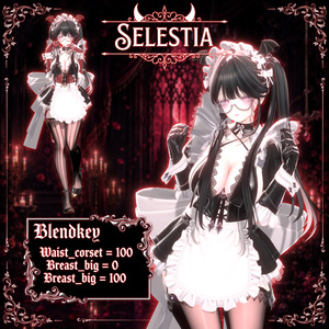 👿🖤小悪魔×メイド【Wicked Servant】🖤👿15アバター対応 缩略图 3