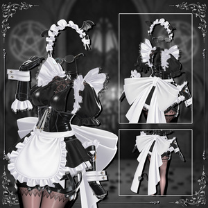 👿🖤小悪魔×メイド【Wicked Servant】🖤👿15アバター対応 缩略图 19