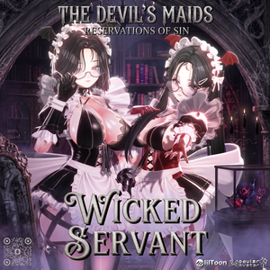👿🖤小悪魔×メイド【Wicked Servant】🖤👿15アバター対応 