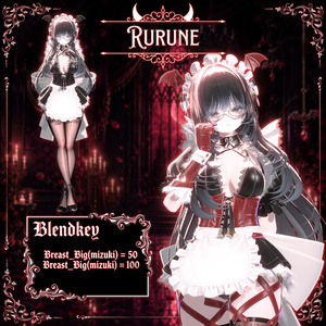 👿🖤小悪魔×メイド【Wicked Servant】🖤👿15アバター対応 缩略图 16