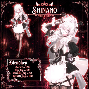 👿🖤小悪魔×メイド【Wicked Servant】🖤👿15アバター対応 缩略图 5
