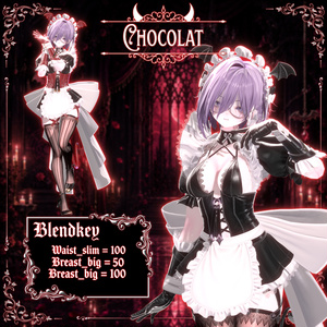 👿🖤小悪魔×メイド【Wicked Servant】🖤👿15アバター対応 缩略图 15