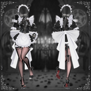 👿🖤小悪魔×メイド【Wicked Servant】🖤👿15アバター対応 缩略图 17