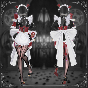👿🖤小悪魔×メイド【Wicked Servant】🖤👿15アバター対応 缩略图 18