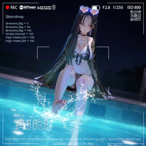 🌙 月夜のラグジュアリーリゾート🖤【Moonlit Beach】 15アバター対応 缩略图 6