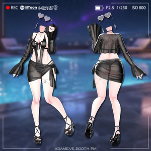 🌙 月夜のラグジュアリーリゾート🖤【Moonlit Beach】 15アバター対応 缩略图 17