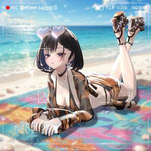 🌙 月夜のラグジュアリーリゾート🖤【Moonlit Beach】 15アバター対応 缩略图 12