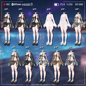 🌙 月夜のラグジュアリーリゾート🖤【Moonlit Beach】 15アバター対応 缩略图 19