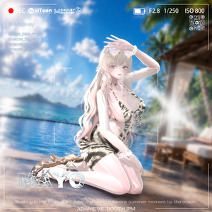 🌙 月夜のラグジュアリーリゾート🖤【Moonlit Beach】 15アバター対応 缩略图 14