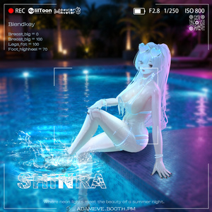 🌙 月夜のラグジュアリーリゾート🖤【Moonlit Beach】 15アバター対応 缩略图 10