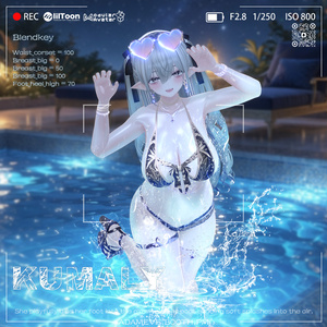 🌙 月夜のラグジュアリーリゾート🖤【Moonlit Beach】 15アバター対応 缩略图 4