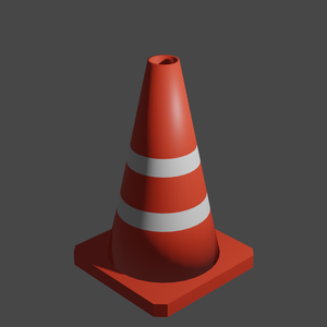 【FBX】三角コーン