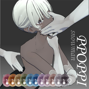 grus_pposnowman_eye_Lens&facemakeup_texture