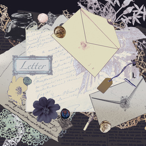 【素材集】手紙/Letter