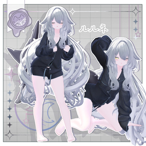 ぽたぽたパジャマset【3D衣装+ヘアモデル】 缩略图 3