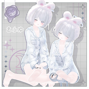 ぽたぽたパジャマset【3D衣装+ヘアモデル】 缩略图 7