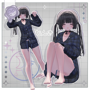 ぽたぽたパジャマset【3D衣装+ヘアモデル】 缩略图 12