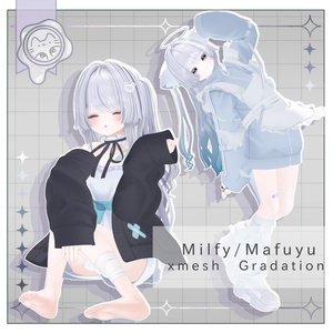 ゆるふわハーフツイン【3Dヘアモデル】 缩略图 4