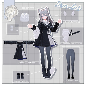 【3D衣装】Lapine Miel -ラピーヌミエル-　13アバター対応 缩略图 2