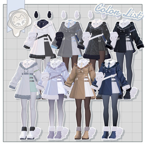 【3D衣装】Lapine Miel -ラピーヌミエル-　13アバター対応 缩略图 3