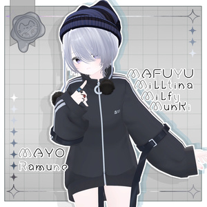 【無料】knit hat NYAN 缩略图 2