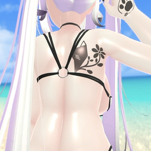 【VRC】猫デカール【Sunbathing】 缩略图 4