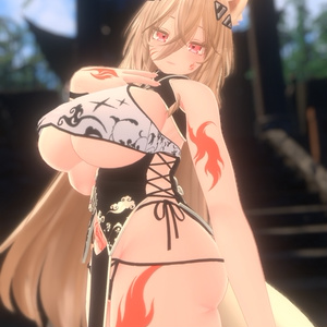 【VRC】狐仙デカール【Huxian】 缩略图 3