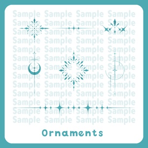 【VRC】ミスティカルデカール【Ornaments】