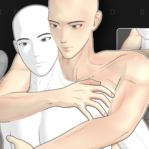  csp用の3D男性モデル