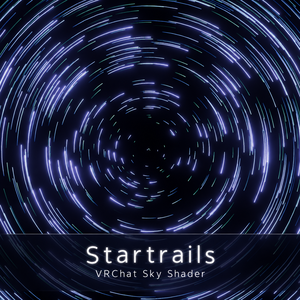 [VRChat] Qi Startrails Shader — VRChatワールド向けプロシージャル星軌エフェクト