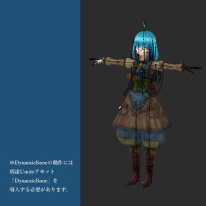 VRChat向けオリジナルアバター『ツィスカ(Ziska)』 缩略图 4