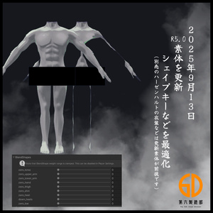 VRChat向けオリジナルアバター『者乃兎ノ弐 ( MONONOU V2 )』 #第六製鉄部 缩略图 12