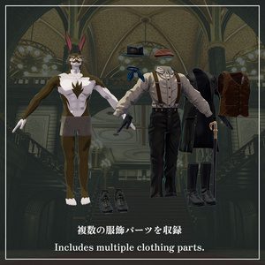 VRChat向けオリジナルアバター『ハーゼンハルト(Harsenhardt)』 #第六製鉄部 缩略图 6