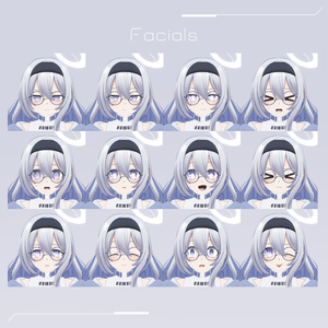 オリジナル3Dモデル【Ange-アンジュ】 缩略图 4