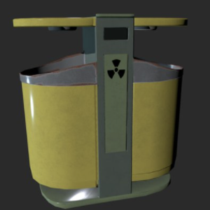 Designer Trash Can