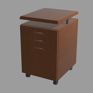 【Unity対応】棚（Chest）３Dモデル　ローポリ