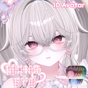 [10アバター対応] ~@ MONG Eye texture ! ! @~
