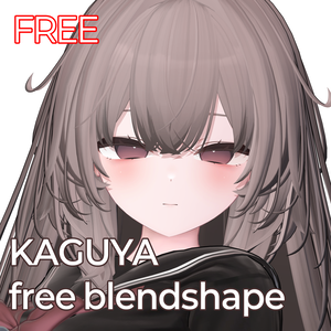 [輝夜] Free blendshape