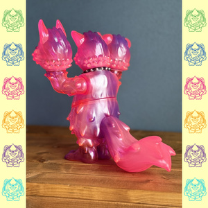 ソフビ スラコ （サイケデリックパープル）soft vinyl suraco