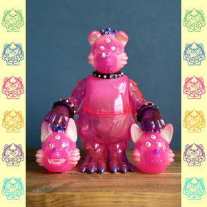 スラコ ソフビ サイケデリックパープル ソフビ スラコ （サイケデリックパープル）soft vinyl suraco