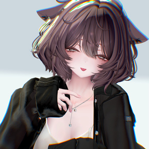 【しお/Sio】Face Blendshape + 17 Animation 缩略图 8